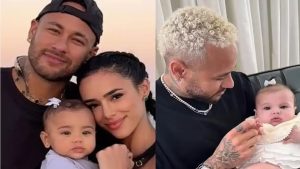 Neymar com as filhas - Reprodução/Instagram