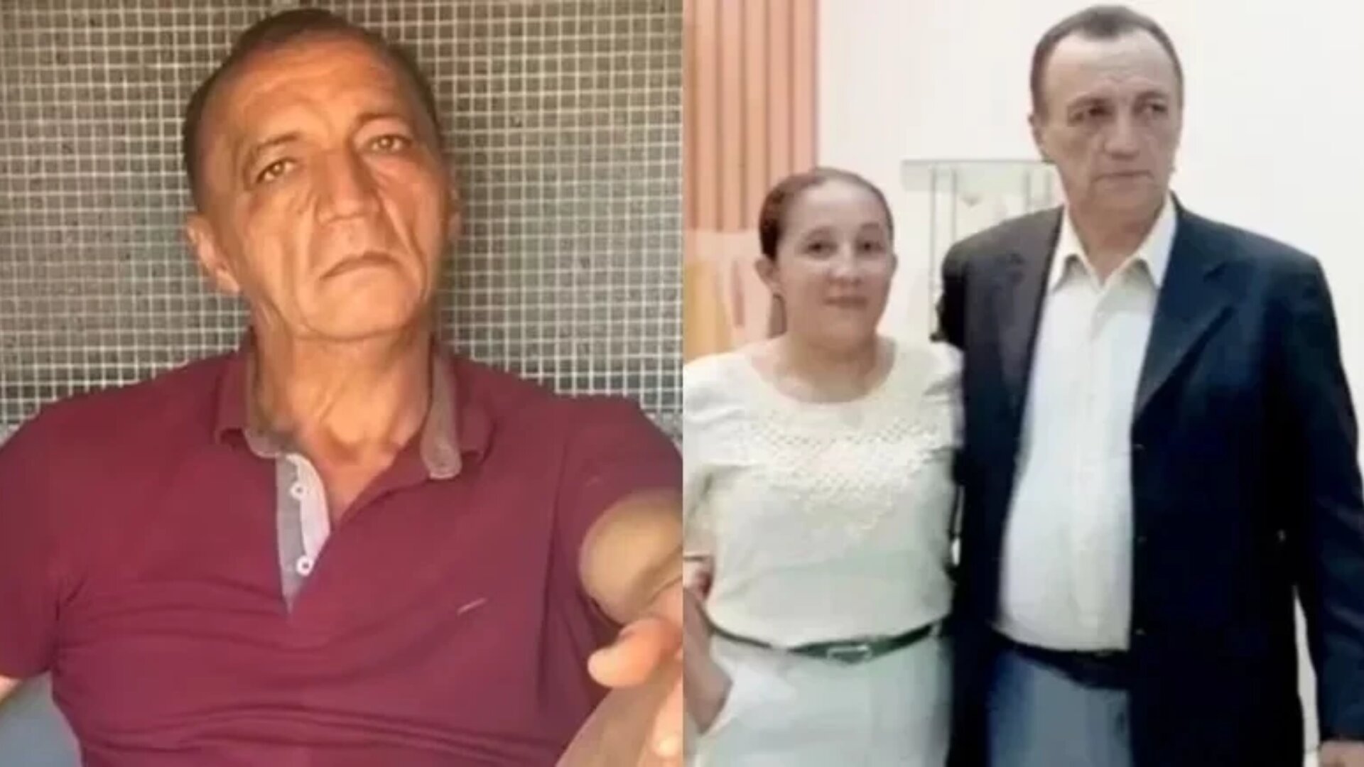 José Gilton Alves dos Santos e ex-mulher, Jussandra Gonçalves Jorge de Souza