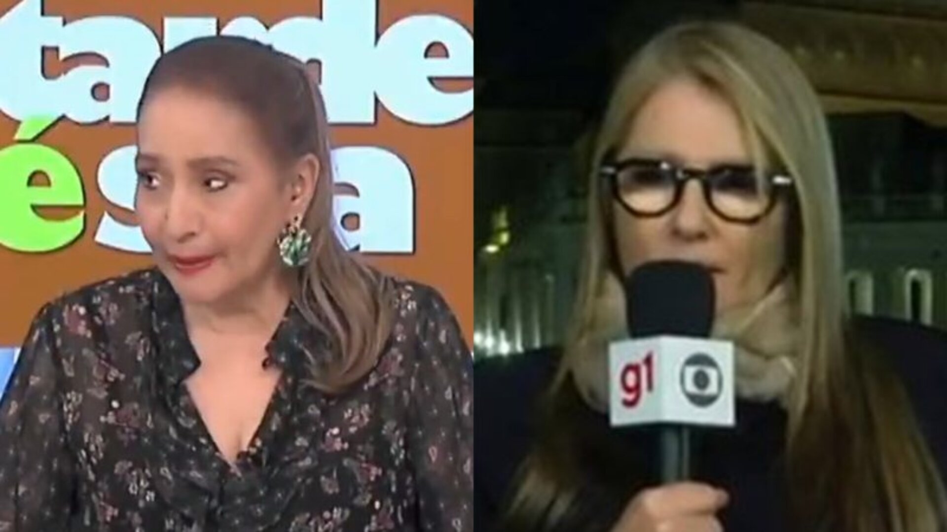 Sonia Abrão e Ilze Scamparini