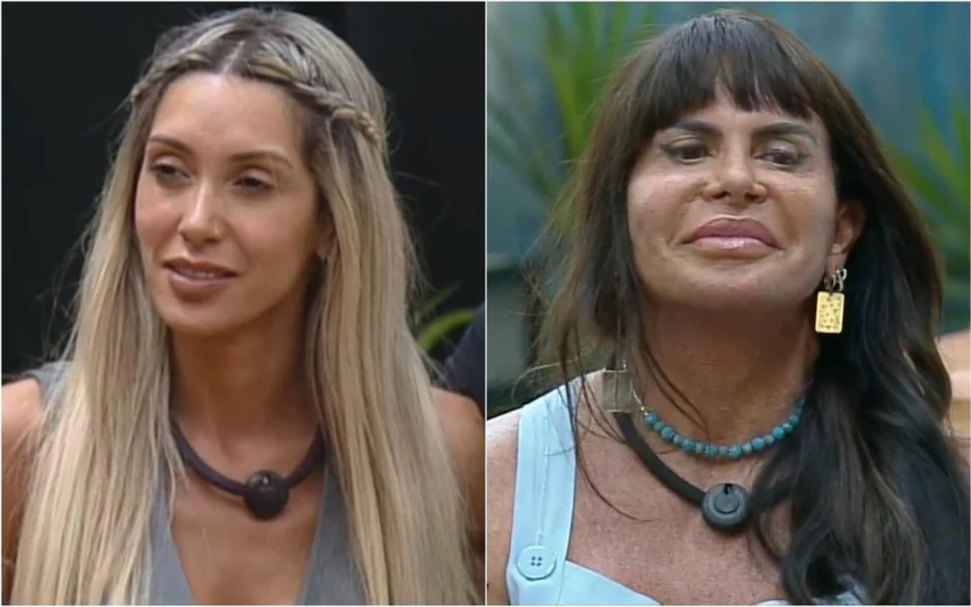 Talira e Gretchen - Reprodução/Record