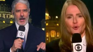 William Bonner e Ilze Scamparini